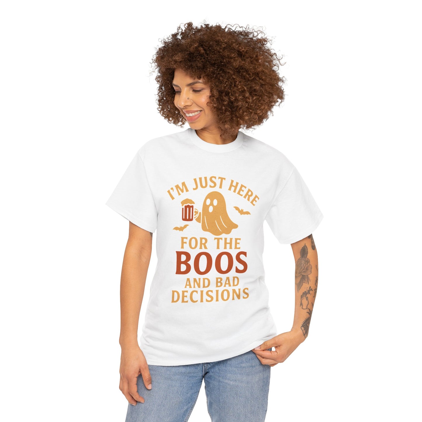 Boos & Bad Decisions Halloween T-Shirt