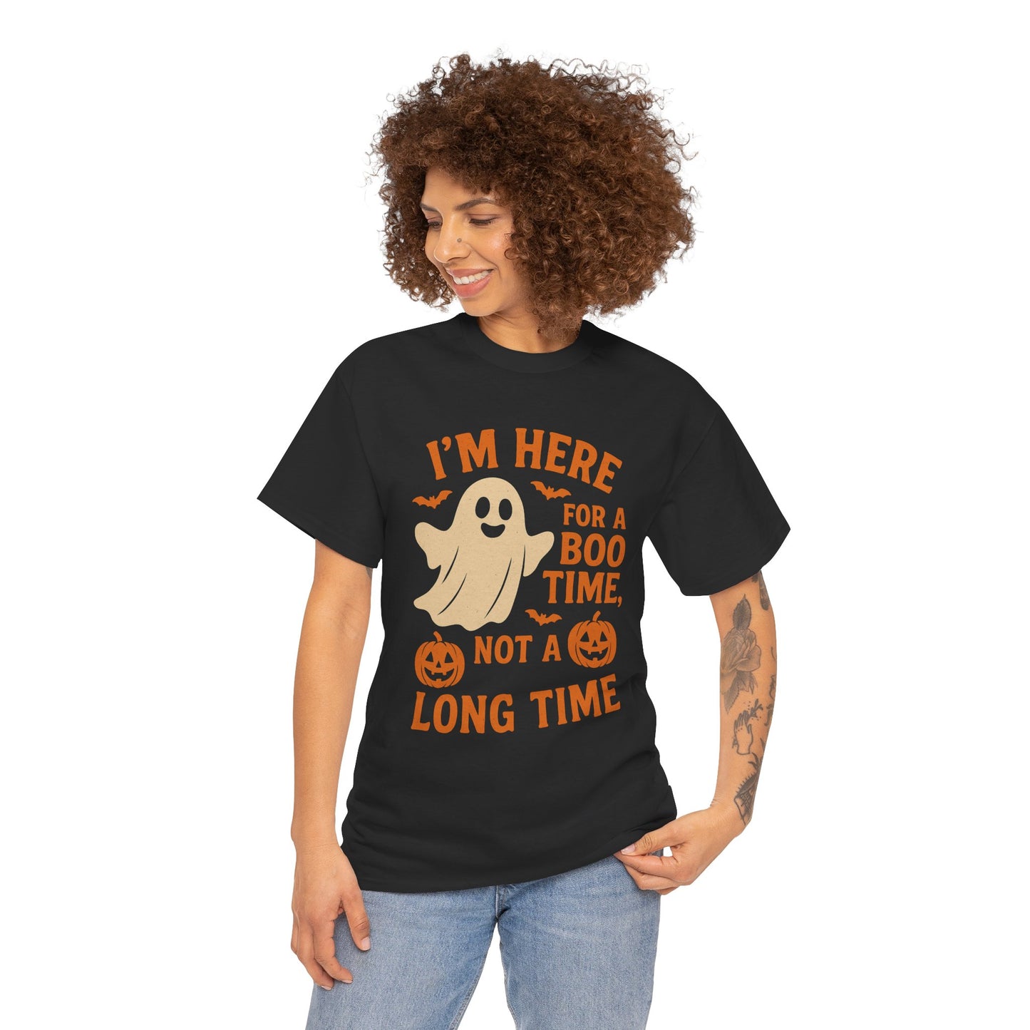 I'm Here for a Boo Time Halloween T-Shirt