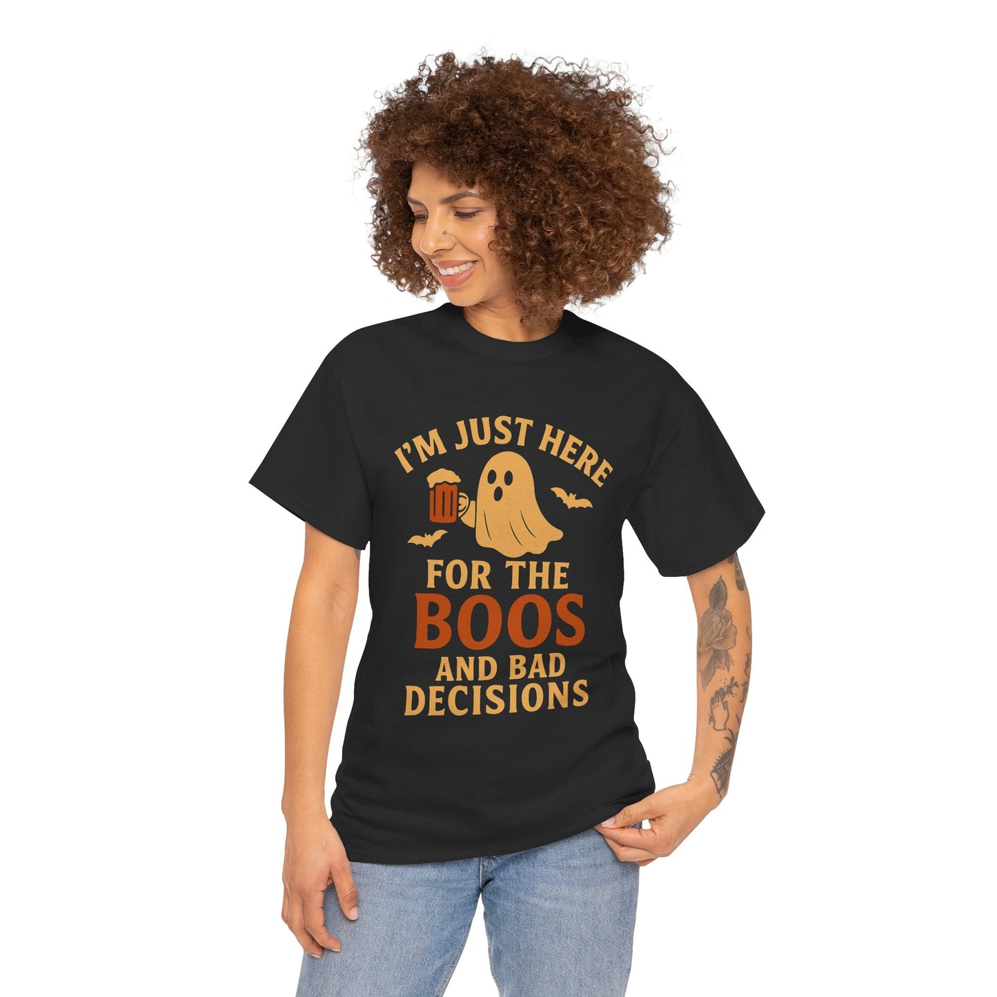 Boos & Bad Decisions Halloween T-Shirt