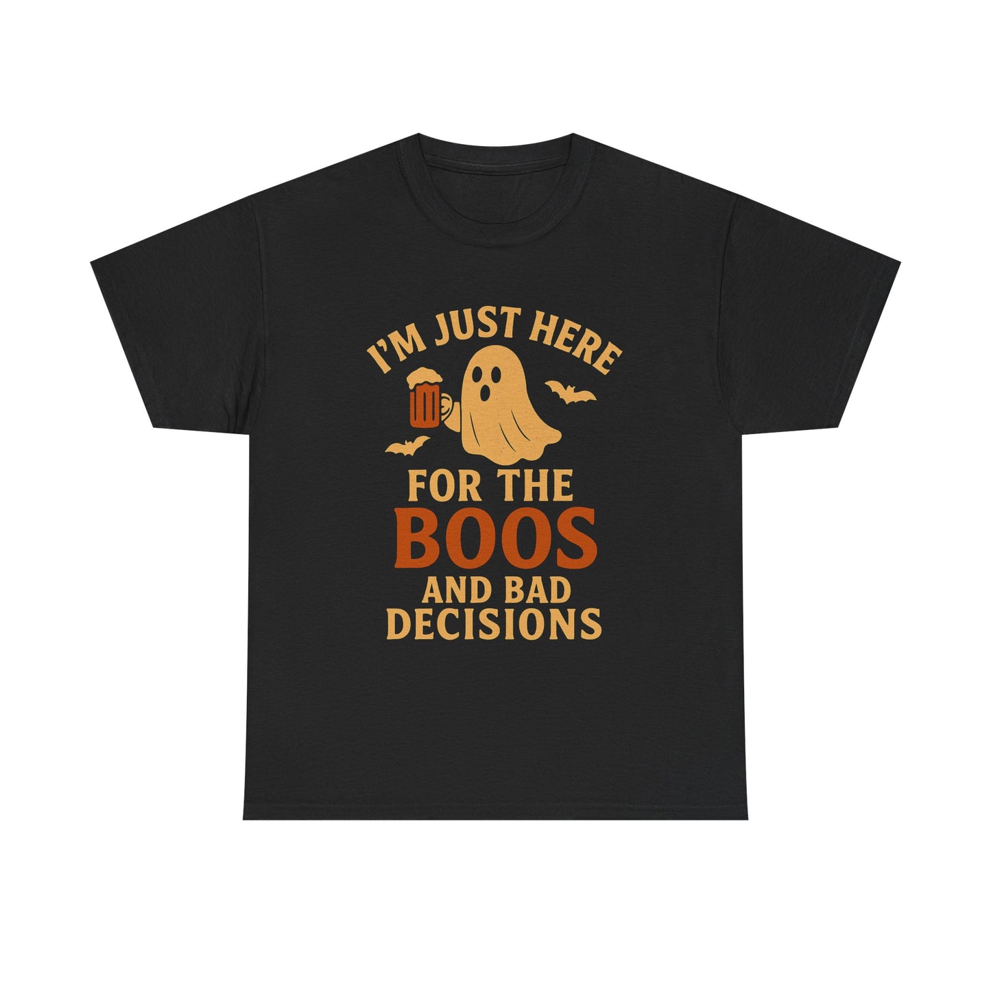 Boos & Bad Decisions Halloween T-Shirt