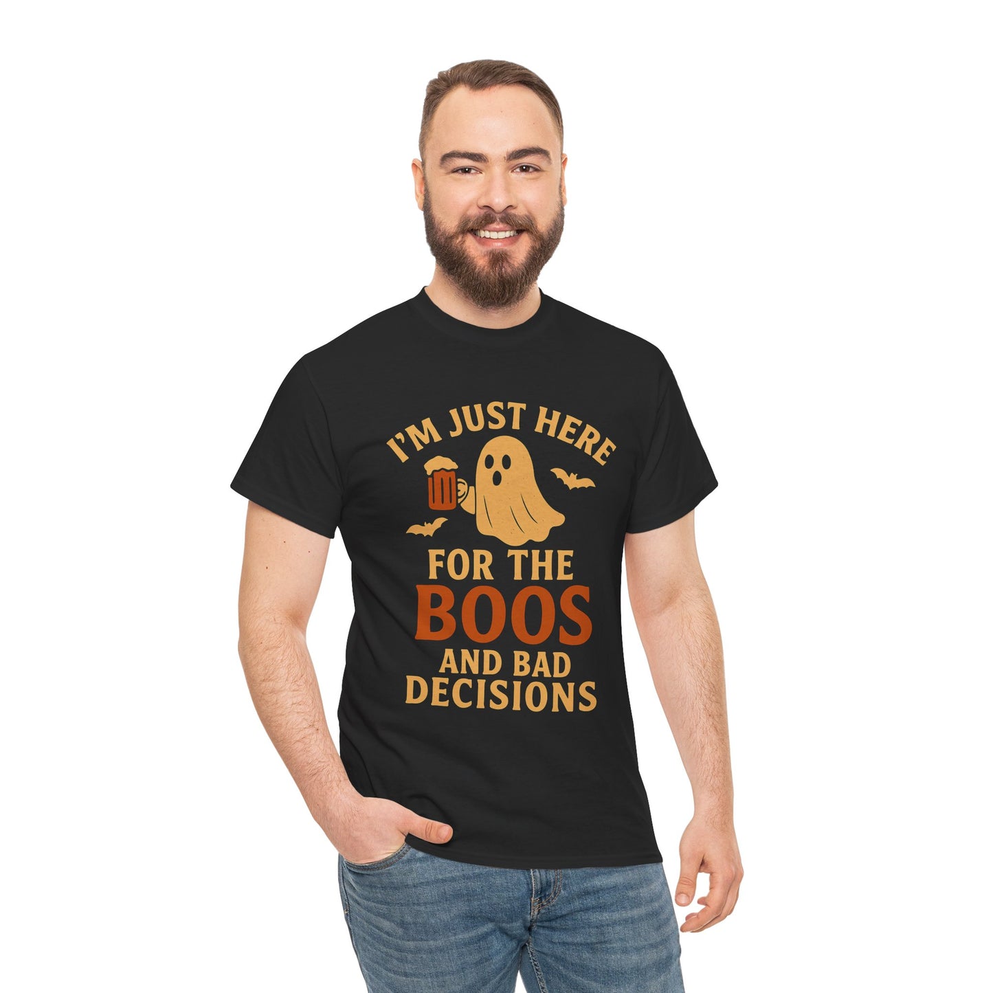 Boos & Bad Decisions Halloween T-Shirt