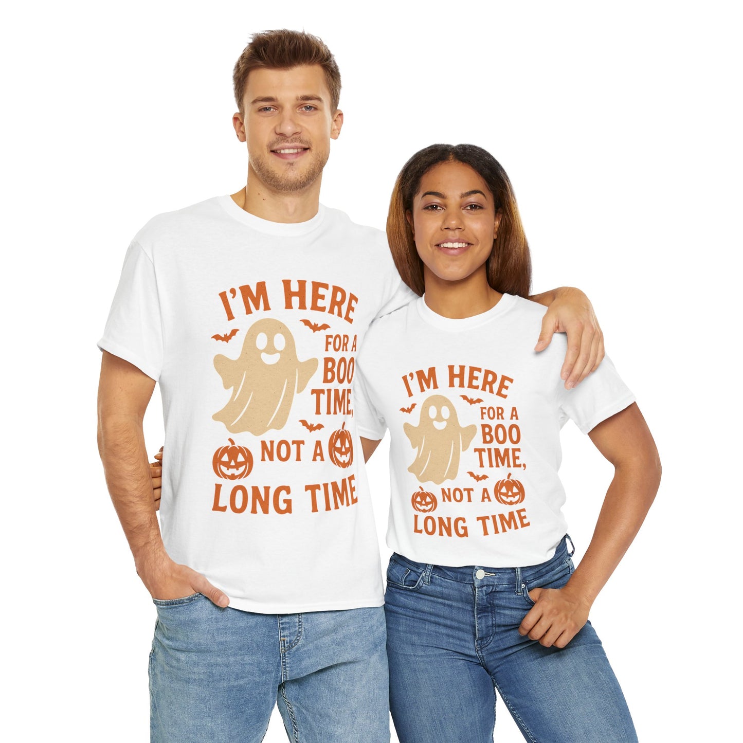 I'm Here for a Boo Time Halloween T-Shirt